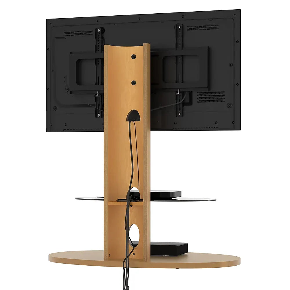 AVF Affinity Chepstow Plus Oval TV Stand for 32 65 Inch TVs-Furniture Kingdom